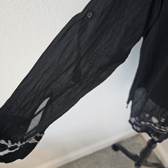 Johnny Was Oversized Tunic Blouse - Picture 8 of 15